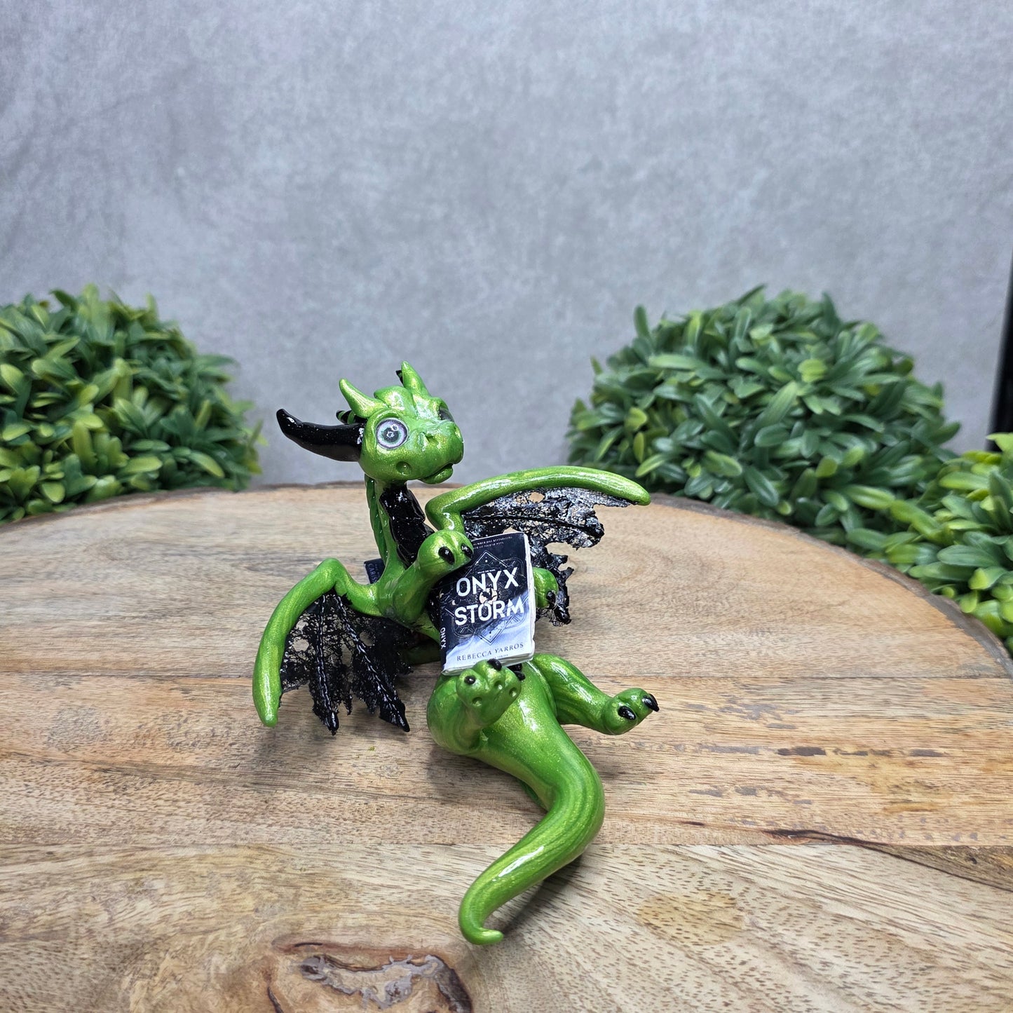 Ardwin - Original Hand Sculpted Book Dragon