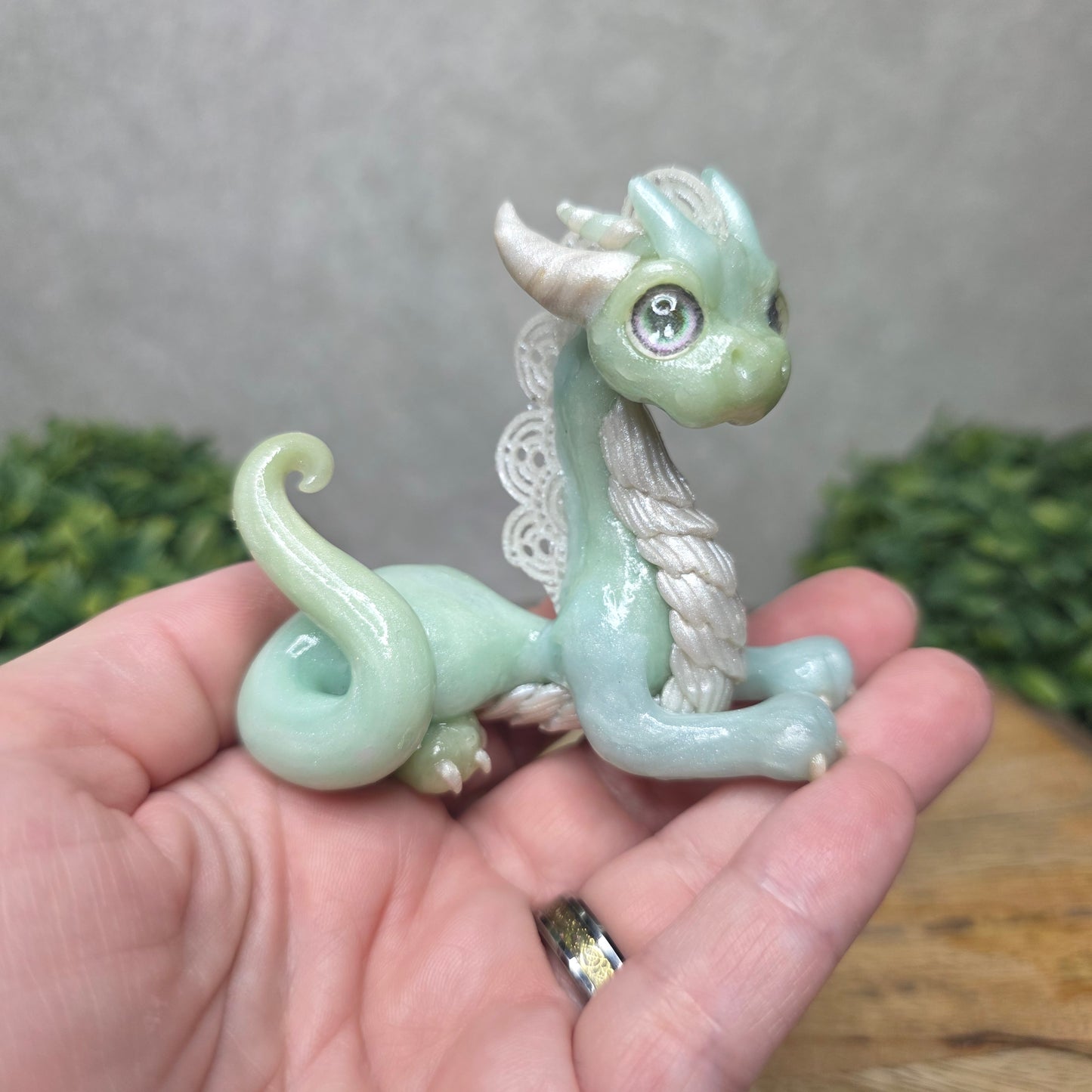 RESERVED FOR CHRIS S. - Rentach - Original Hand Sculpted Dragon
