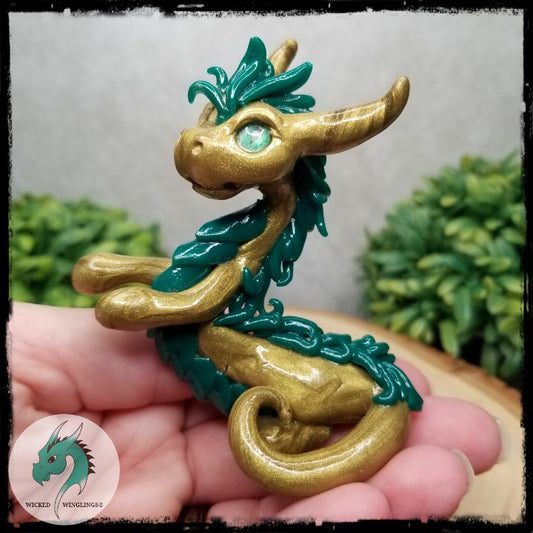 Odollyn - Hand Sculpted Dragon