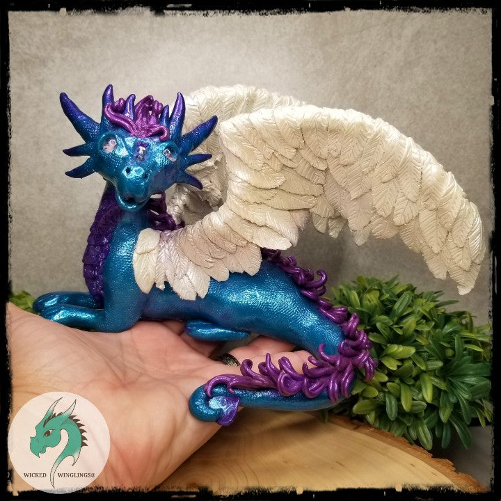 Enkeli - Hand Sculpted Angel Elder Dragon