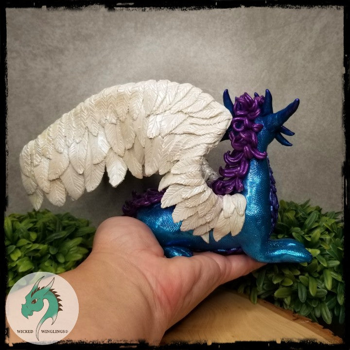 Enkeli - Hand Sculpted Angel Elder Dragon