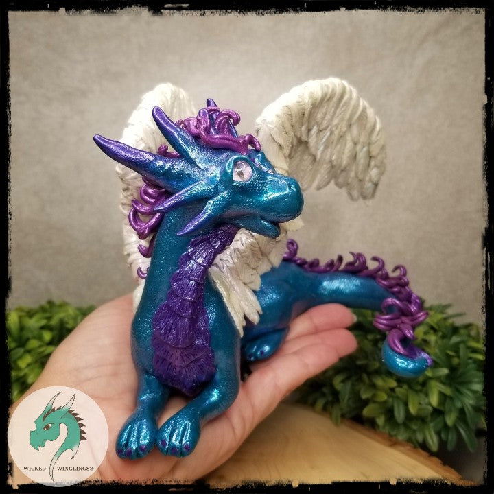 Enkeli - Hand Sculpted Angel Elder Dragon