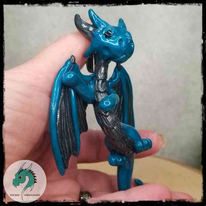 Edvaar - Original Hand Sculpted Dragon Ornament