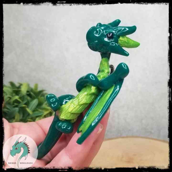 Carilian - Original Hand Sculpted Dragon Ornament