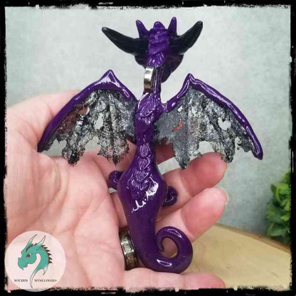 Peron - Original Hand Sculpted Dragon Ornament