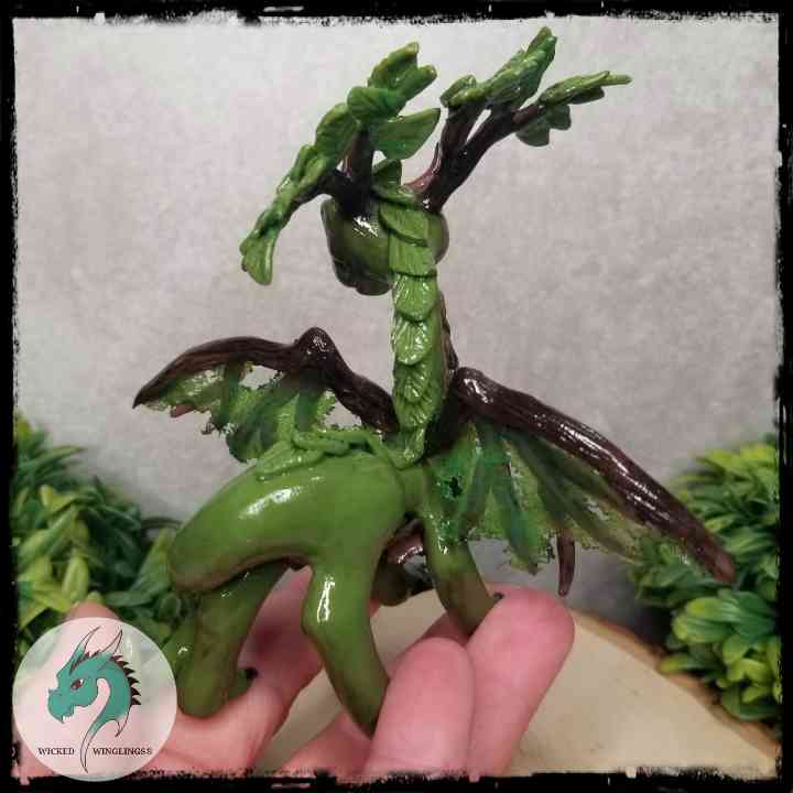 Nygelisse - Original Hand Sculpted Summer Dragon