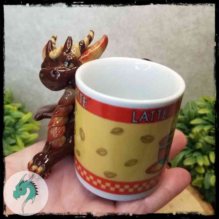 Sairni - Original Hand Sculpted Coffee Dragon