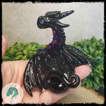 Ygelwif - Original Hand Sculpted Wizard Dragon