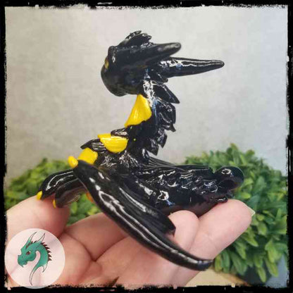 Fjoles - Original Hand Sculpted Wizard Dragon