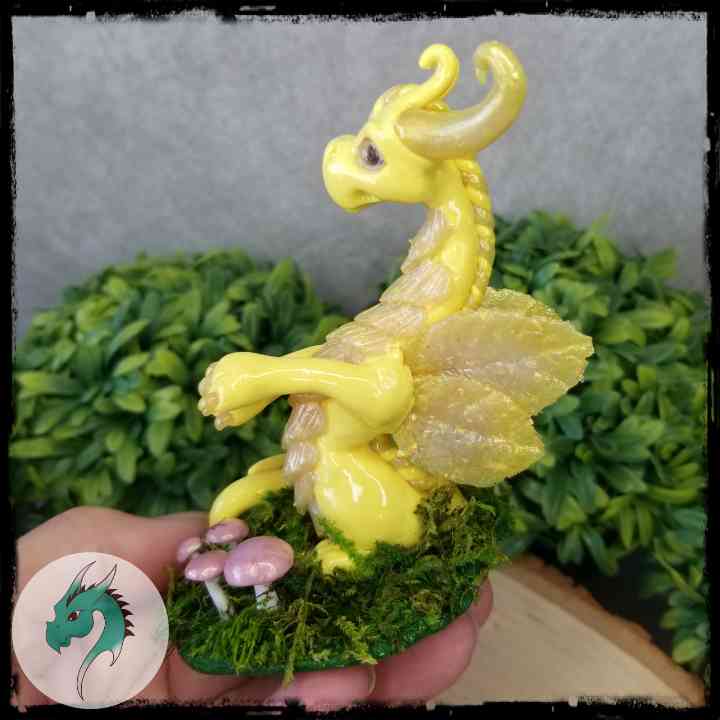 Atta - Original Hand Sculpted Fairy Dragon