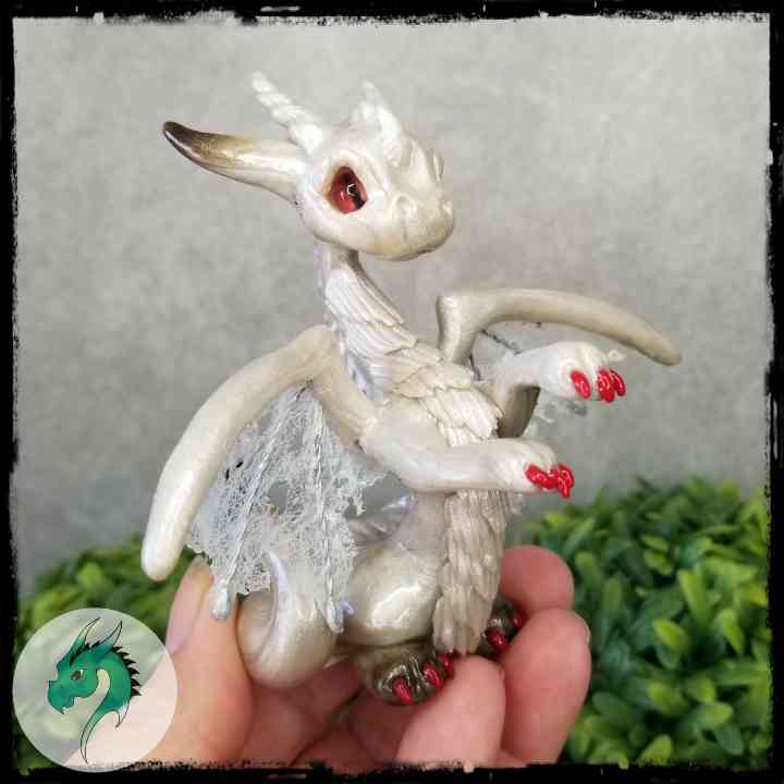 Nevalen - Original Hand Sculpted Dragon