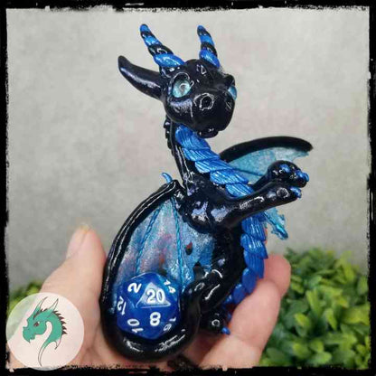 Bevison - Original Hand Sculpted Dragon - D20 Included