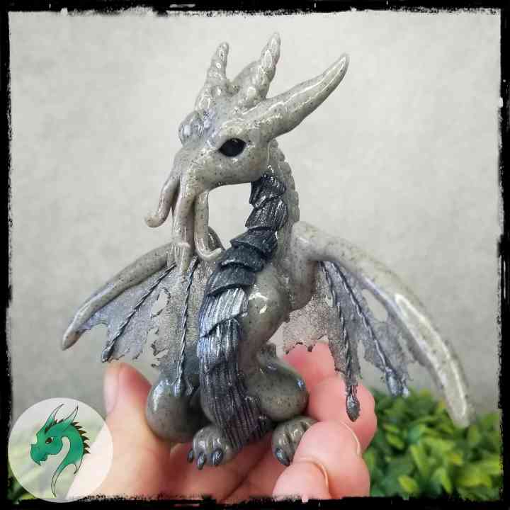 Malveve - Original Hand Sculpted Cthulhu Dragon