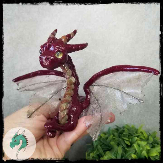 Owelyn - Original Hand Sculpted Elder Dragon