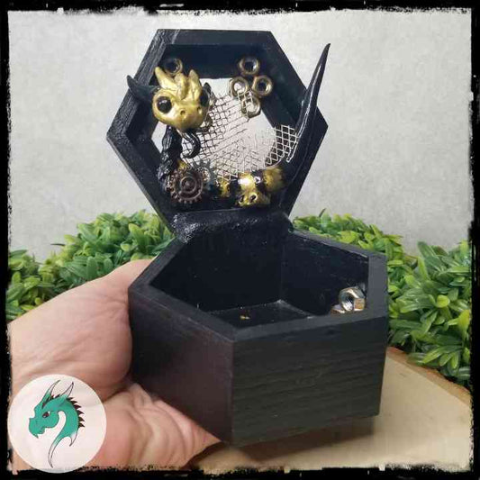 Avictor - Original Hand Sculpted Steampunk Bee Dragon