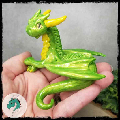 Otkell- Original Hand Sculpted Dragon