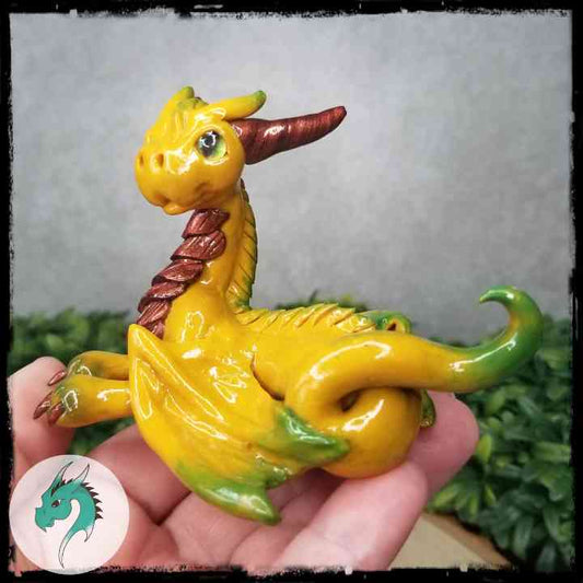 Thiring- Original Hand Sculpted Dragon