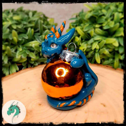 Hafgar - Original Hand Sculpted Dragon Ornament