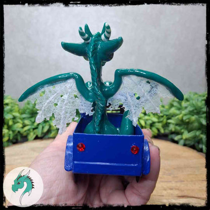 Leuven - Original Hand Sculpted Dragon In Truck