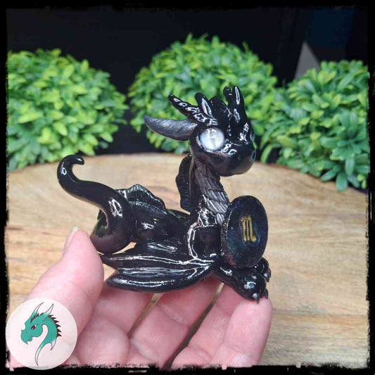 Koen - Original Hand Sculpted Scorpio Zodiac Dragon