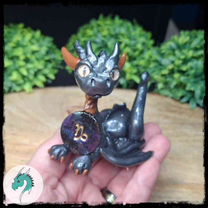 Kapri - Original Hand Sculpted Capricorn Zodiac Dragon