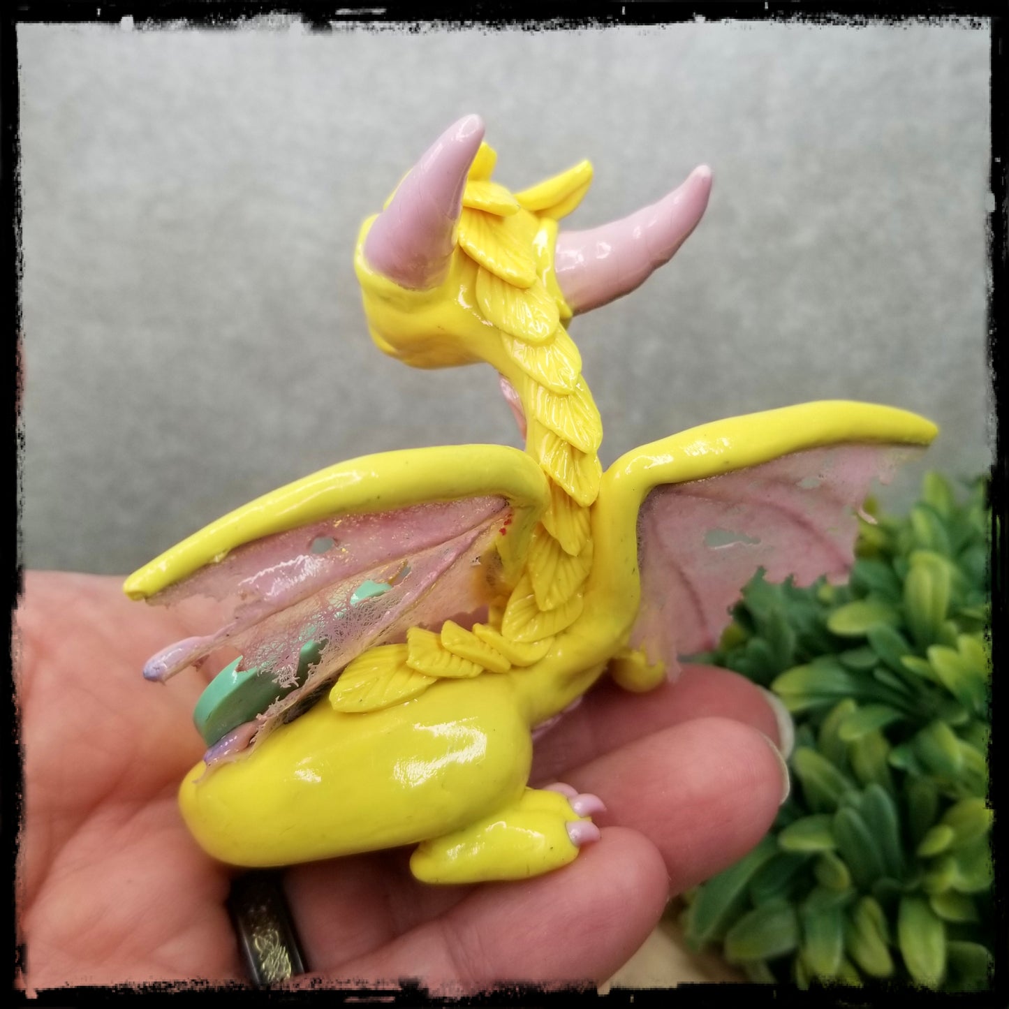 Sileyn - Original Hand Sculpted Dragon