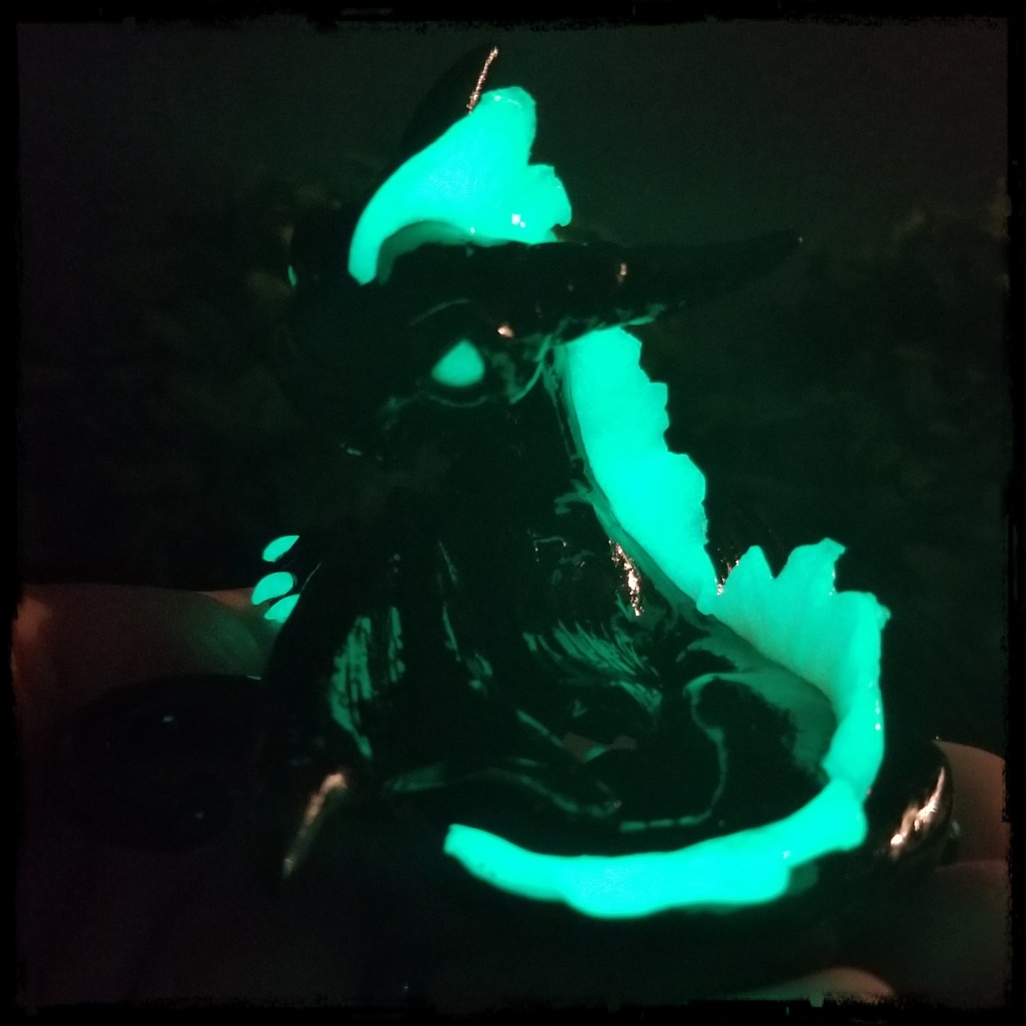 Varze - Original Hand Sculpted Dragon - Glows In Dark