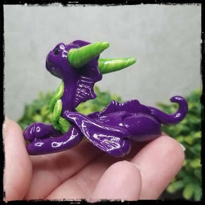 Greton - Original Hand Sculpted Mini Dragon