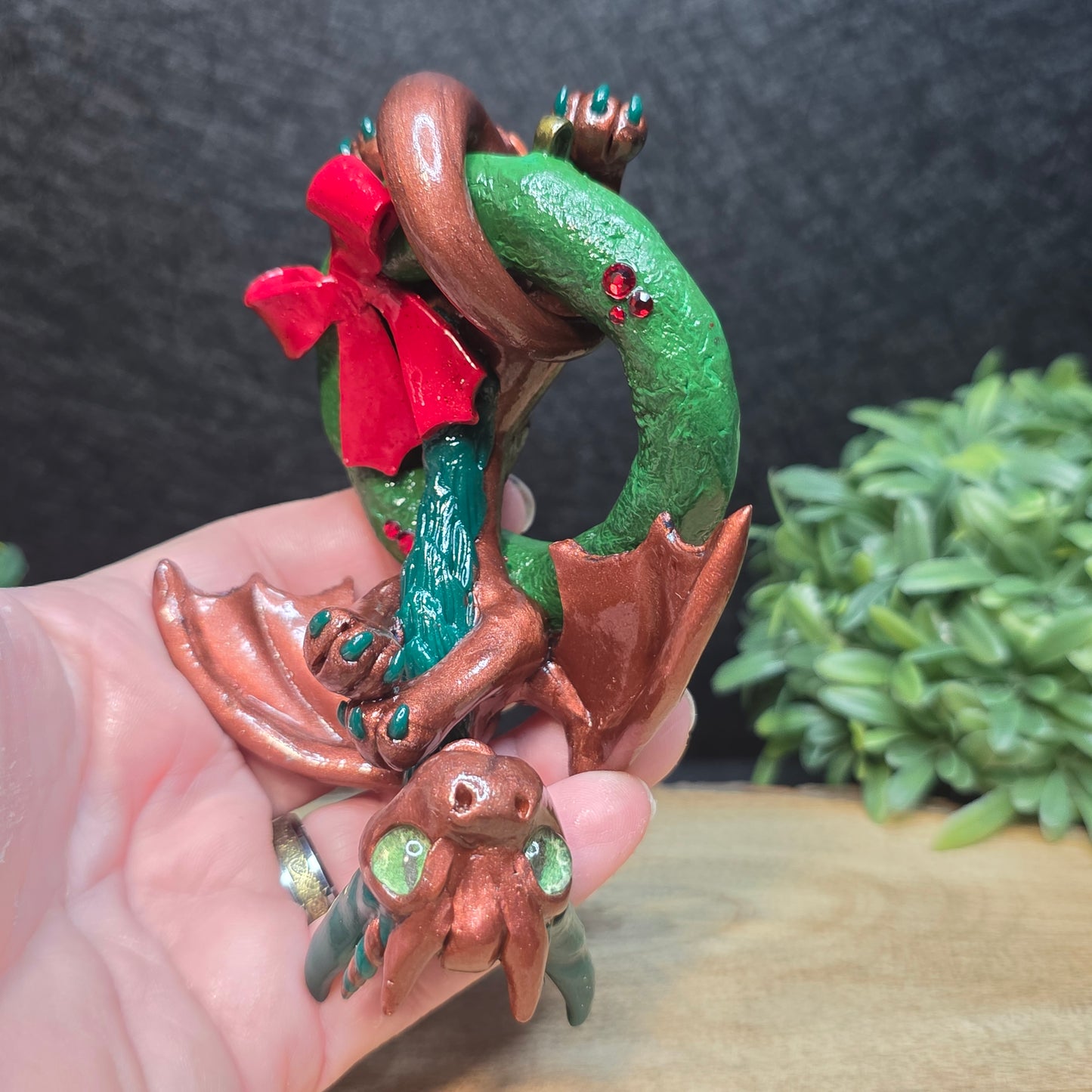 Maivere - Original Hand Sculpted Dragon Ornament