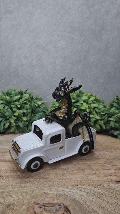 Eksiset - Original Hand Sculpted Dragon In Truck