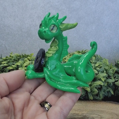 Avani - Original Hand Sculpted Taurus Zodiac Dragon