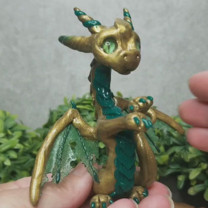 Oron - Original Hand Sculpted Dragon