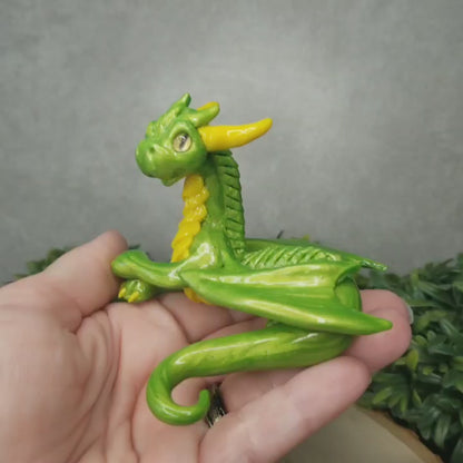 Otkell- Original Hand Sculpted Dragon