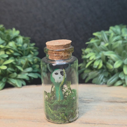 Skullee-Wagz™ #157 ~ Skull Face Glows In Dark