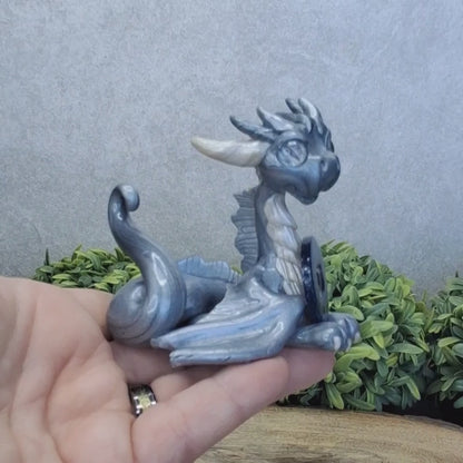 Daivik - Original Hand Sculpted Cancer Zodiac Dragon