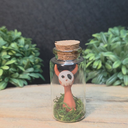 Skullee-Wagz™ #195 ~ Skull Face Glows In Dark