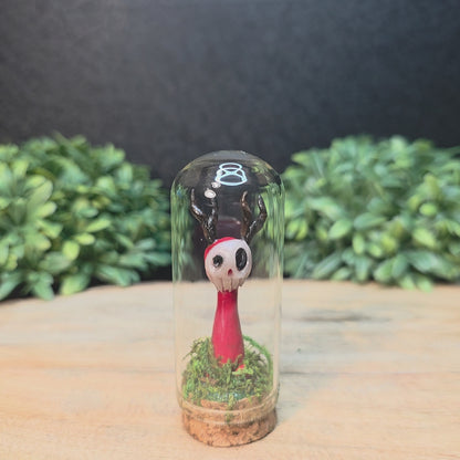 Skullee-Wagz™ #298 ~ Skull Face Glows In Dark