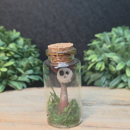 Skullee-Wagz™ #130 ~ Skull Face Glows In Dark