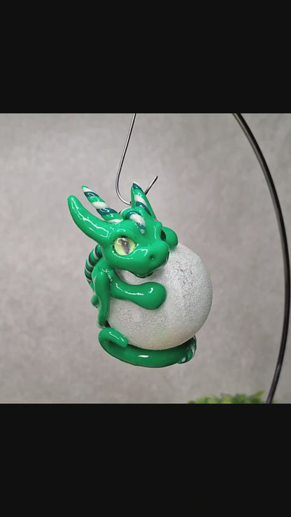 Fynba - Original Hand Sculpted Dragon Ornament