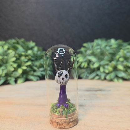 Skullee-Wagz™ #327 ~ Skull Face Glows In Dark