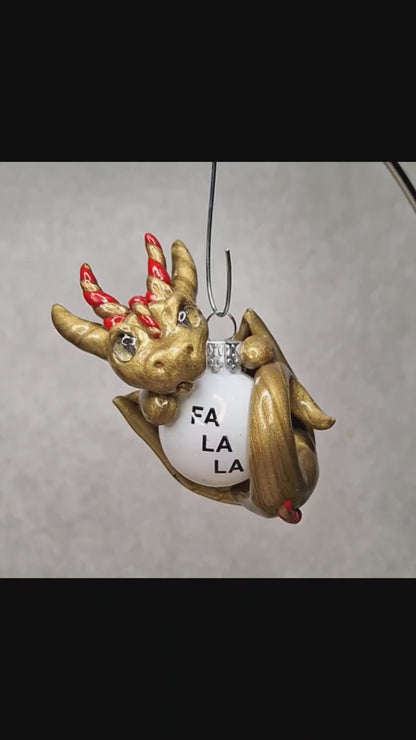 Tomley - Original Hand Sculpted Dragon Ornament