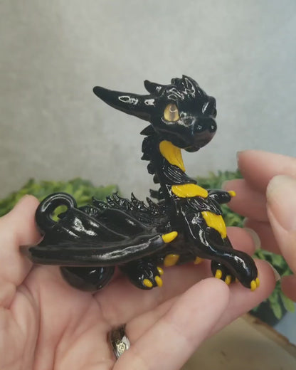 Fjoles - Original Hand Sculpted Wizard Dragon