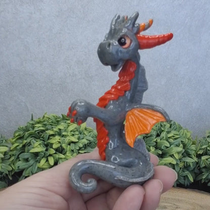 Aigrell - Original Hand Sculpted Dragon