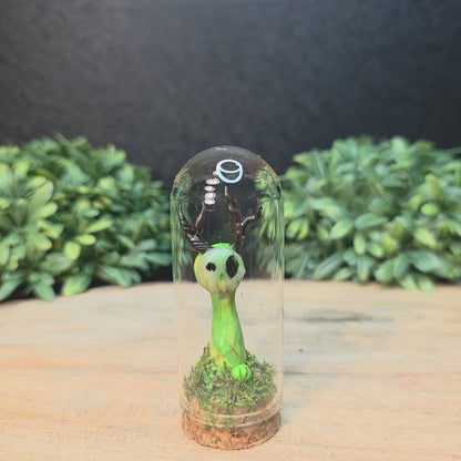 Skullee-Wagz™ #296 ~ Skull Face Glows In Dark