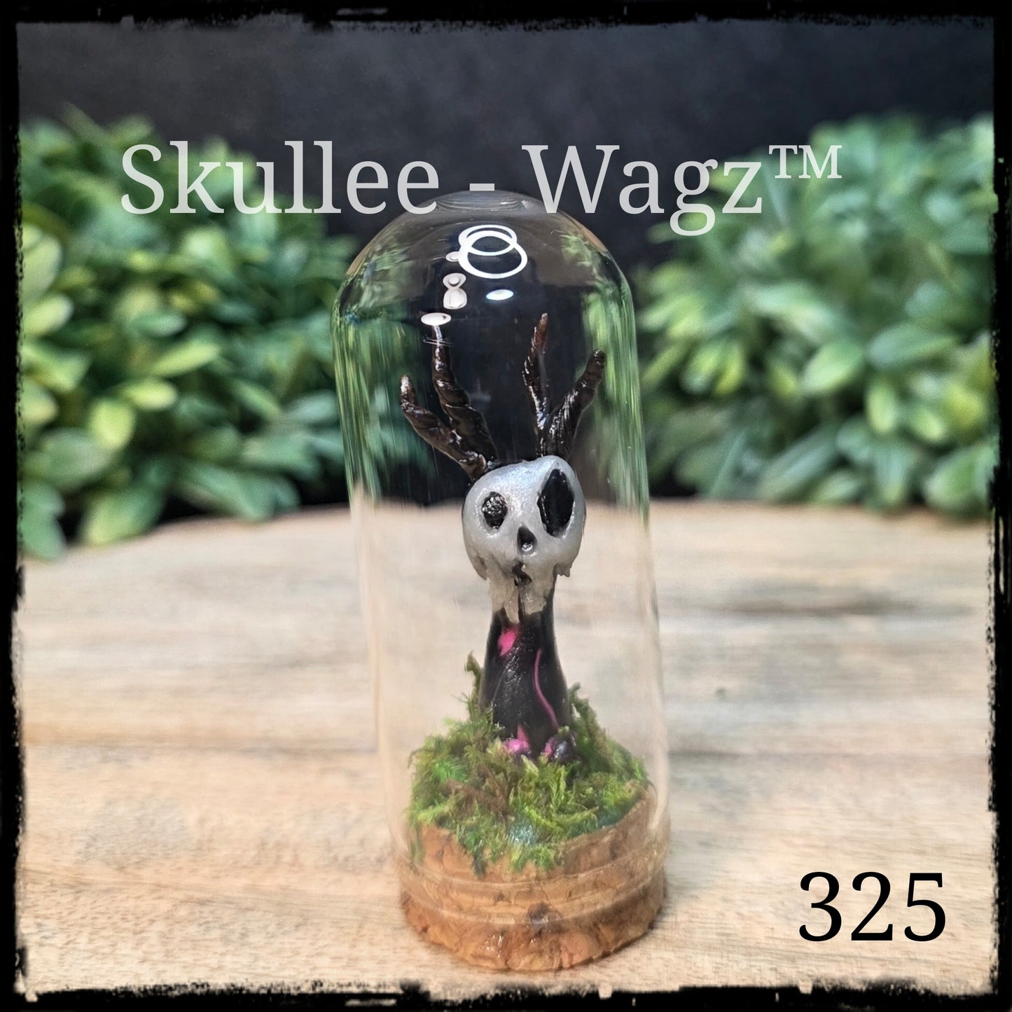 Skullee-Wagz™ #325 ~ Skull Face Glows In Dark