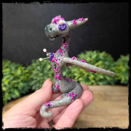 Andela - Original Hand Sculpted Polymer Clay VooDoo Dragon
