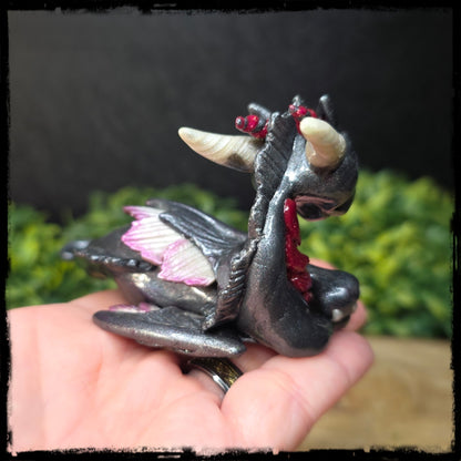 Crevon - Original Hand Sculpted Polymer Clay Dragon