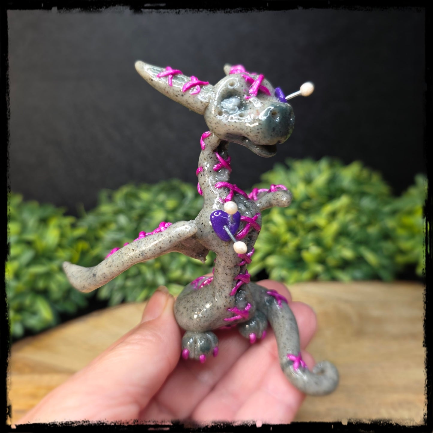 Andela - Original Hand Sculpted Polymer Clay VooDoo Dragon