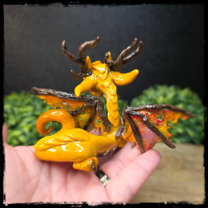 Eunvela - Original Hand Sculpted Polymer Clay Dragon