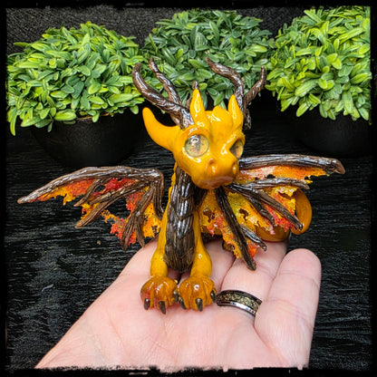Eunvela - Original Hand Sculpted Polymer Clay Dragon